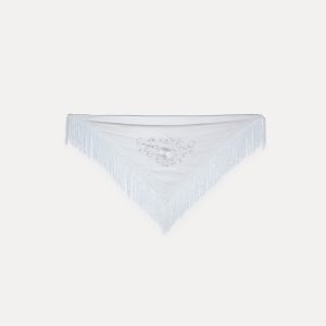 MANTON PEQUEÑO FONDO BEIGE