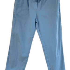 Pantalón elástico con troquelado en bajos