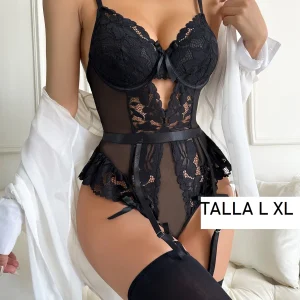 Body con medias 021001