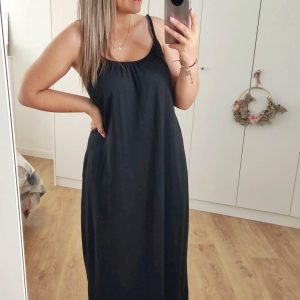 Vestido largo negro VERO MODA