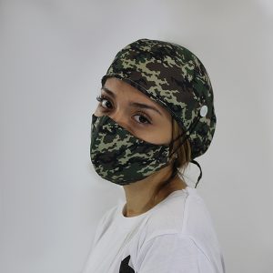 Gorro quirúrgico camuflaje