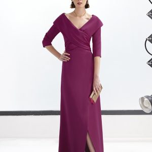 Vestido largo  cruzado