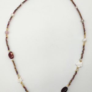 collar piedras naturales