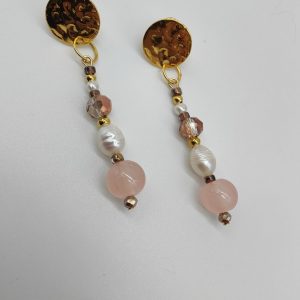 Pendientes piedras naturales