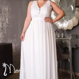 Novia Guipur V Crepe