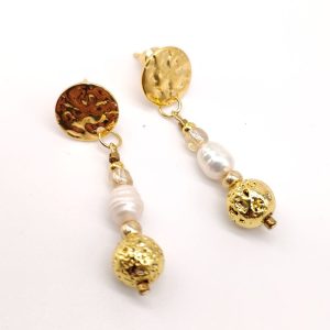 Pendientes piedras naturales