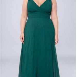 Vestido largo verde botella Andorra