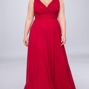 Vestido largo granate Andorra