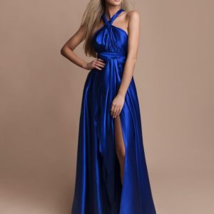 Vestido multiposición Maceió azulón