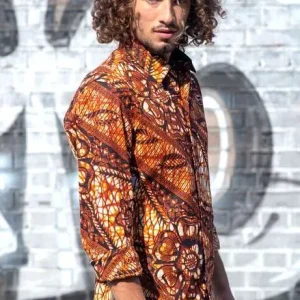 Camisa Slim fit JAWARA Manga larga