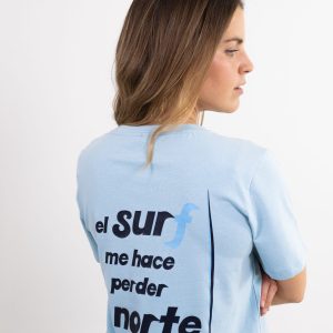 Camiseta Crop Perdiendo El Norte Mujer
