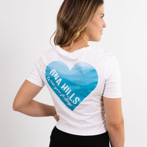 Camiseta Crop Wear Your Feelings Mujer