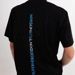 Camiseta Regular Line Superheroes Swim Hombre