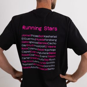 Camiseta Regular Run Stars Hombre