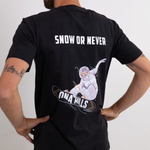 Camiseta Regular Snow Or Never Jump Hombre