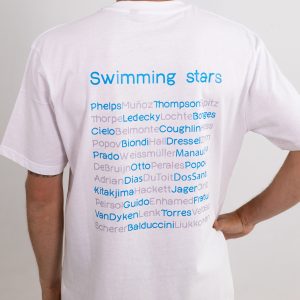 Camiseta Regular Swim Stars Hombre