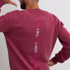 Crewneck Regular Line Superheroes Run Hombre