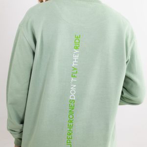 Crewneck Regular Line Superheroines Ride Mujer