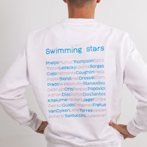 Crewneck Regular Swim Stars Hombre