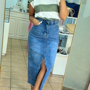 Camiseta Hombreras Rayas