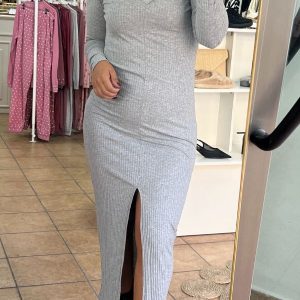 Vestido Gris Canale