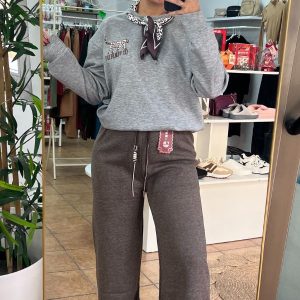 Sudadera Leopardo Pañuelo