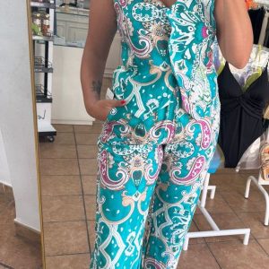 Conjunto Estampado Agua