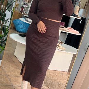 Conjunto Falda Choco