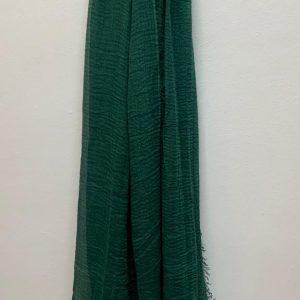 Foulard verde bosque viscosa basic