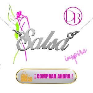 Gargantilla De Plata Salsa Dance