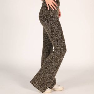 PANTALON CAMPANA LAMÉ