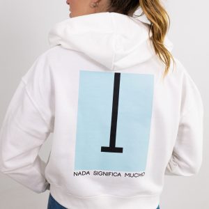 Hoodie Crop Nada Significa Mucho Mujer