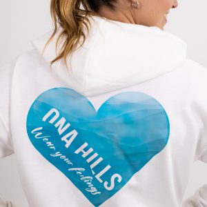 Hoodie Crop Wear Your Feelings Mujer