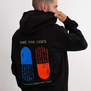 Hoodie Regular Matrix Hombre