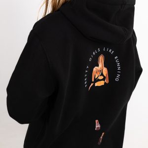 Hoodie Regular Pretty Girl Run Mujer