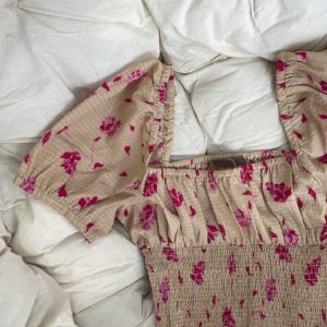 Top estampado floral