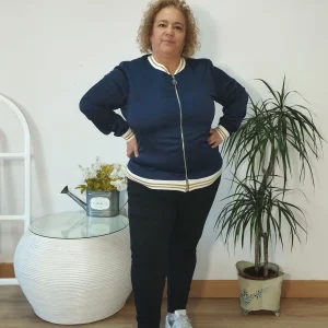 Bomber Raso Arcoiris