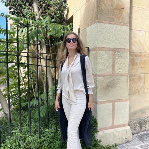 Chaleco negro Castaño