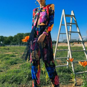 Conjunto Flecos Estampado