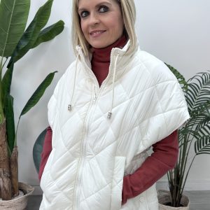 Chaleco Damaso blanco