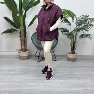 Chaleco Damaso burdeos