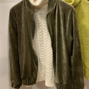 CAZADORA BOMBER VELOUR