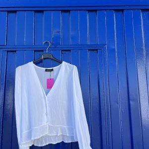 Blusa blanca Mer