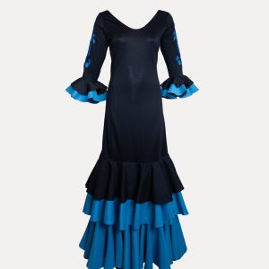 VESTIDO BORDADO EN MANGA