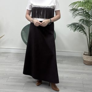 Falda antelina choco