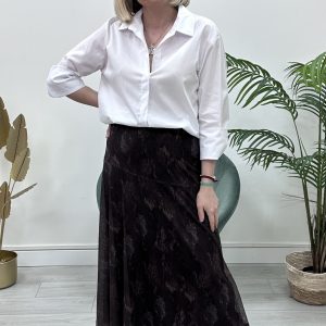 Camisa oxford blanca