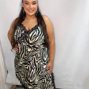 Vestido Lencero Animal Print