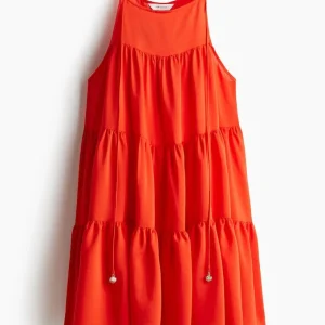 VESTIDO CORTO NARANJA