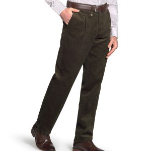 Pantalones Pana Clasica Hombre