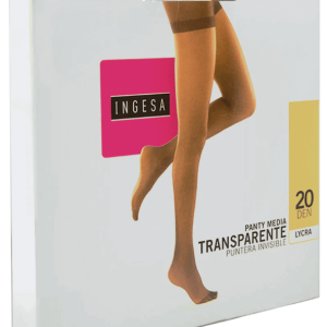 PANTY MEDIA TRANSPARENTE PUNTERA INVISIBLE